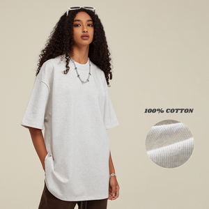 T-shirt personnalisé pour homme, coupe décontractée, col rond, manches courtes, épaules tombantes, respirant, poids du tissu 220g - Product Image 3