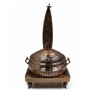 ถาดอุ่นอาหารสแตนเลสสีทอง - Product Image 4