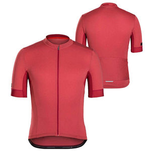 Jersey de Ciclismo Térmico Personalizado al por Mayor para Equipos, Manga Larga, Rojo y Negro, Transpirable, para Hombre, Invierno, Ciclismo de Carretera - Product Image 1