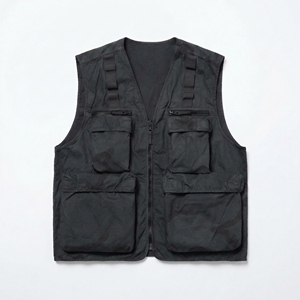 เสื้อกั๊กยุทธวิธีสีดำ |   เสื้อแจ็คเก็ตแขนกุดมีกระเป๋าซิปหลายช่อง |   เสื้อกั๊กทำงานแบบตาข่ายระบายอากาศได้ดี |   ผู้ผลิต OEM ตามสั่ง - Product Image 1