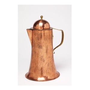 Jarra de Agua Decorativa de Cobre con Artesanía Tradicional India, Adecuada para Cocina y Comedor - Product Image 2