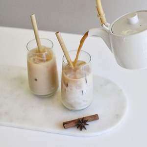 Pajitas de bambú natural para bebidas Respetuoso con el medio ambiente 100% Accesorios de barra reutilizables compostables para fiestas Barras Varios tamaños (3-15mm de ancho - Product Image 2