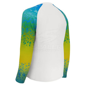 Camisa de Pesca Personalizada con Protección Solar UPF 50 para Adultos, con Tela Transpirable, Mangas Largas, Cierre de Botones, Diseño Deportivo Ligero - Product Image 3