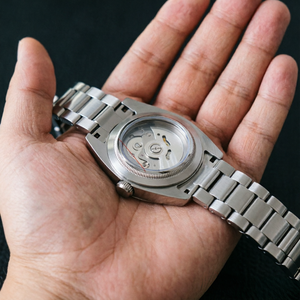 Montre I'm Here NH35, mouvement mécanique automatique 39 mm, cadran NH35, verre saphir étanche. - Product Image 6