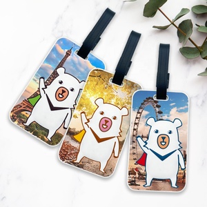 Accessoires de voyage créatifs Valise ID Porte-adresse Bagages Embarquement Impression UV personnalisée Etiquettes à bagages - Product Image 3