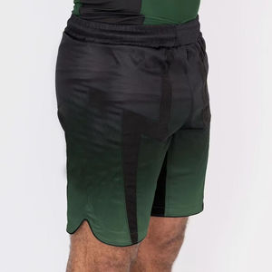 กางเกงชกมวย MMA คุณภาพพรีเมียม สกรีนโลโก้ได้ทั้งด้านหน้าและด้านหลัง สำหรับผู้ชาย ระบายอากาศได้ดี แห้งเร็ว ผลิตจากผ้าสแปนเด็กซ์และโพลีเอสเตอร์ ดีไซน์และสไตล์สั่งทำได้ - Product Image 2