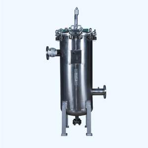 AQUASHAKTI Carcasa de Filtro de Bolsa Individual de Acero Inoxidable para Sistemas Industriales de Tratamiento de Agua, 1 Año de Garantía, 220V - Product Image 1