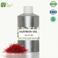 Aceite Esencial de Crocus Sativus 5 Kg, Aceite Aromático Natural de Azafrán para Perfumes, Jabones, Velas, Cosméticos y Aplicaciones de Cuidado Personal