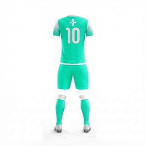 Conjunto de Uniforme de Fútbol 100% de Alta Calidad para Hombre con Logotipo Blanco, Manga Corta, Corte Regular, Impresión Sublimada 100% por RIVIAN ATLANTIC - Product Image 3