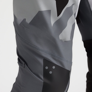 Pantalons de motocross personnalisés pour hommes, pantalons de course MX, pantalons de moto tout-terrain, pantalons de motocross avec impression par sublimation, motif gris, noir, blanc - Product Image 5