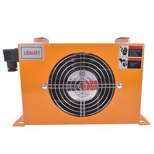 60L/min 38W 12V Dry Cooler Air Cooled Oil Radiator AH0608T CA Hydraulic Air Cooler - Product Image 1