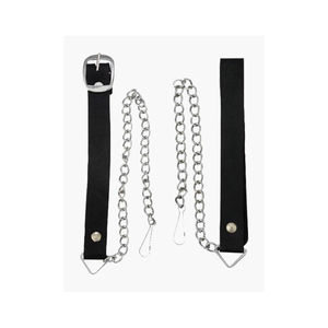 Ceinture Sporran écossaise en fourrure de lapin avec boucle en cuir, logo personnalisé, pour kilt et uniforme - Product Image 3