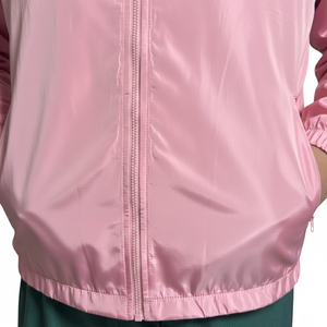 Chaquetas cortavientos de poliéster impermeables y transpirables para hombre con impresión de logotipo personalizado para primavera - Chaqueta cortavientos de talla grande para hombre - Product Image 6