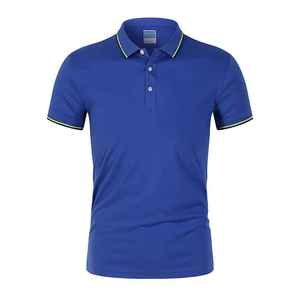 เสื้อยืดพรีเมียมเนื้อหนา 100% โพลีเอสเตอร์ หลายสีให้เลือก เสื้อโปโลแขนสั้น คอปก เสื้อยืดผู้ชาย - Product Image 3