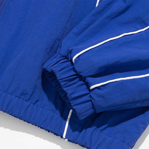Men's Tracksuit Activewear Athletic Casual Sports Jogging Gym Full <b>Zip</b> Sweat Suit 100% Nylon Waterproof Lightweight - Product Image 6