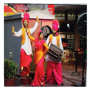 Estatuas de Bhangra para decoración de bodas en interiores/exteriores - Product Image 1