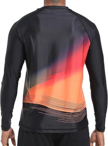 Wholesale Custom Print Breathable Men Sportswear O-Neck Full Sleeve <b>Compression</b> <b>Shirt</b> Quick Dry Gym Fitness T-<b>Shirt</b> - Product Image 5