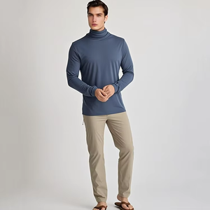 Sweat-shirt à capuche léger en fibre de bambou pour homme, respirant, pour les sports de plein air au printemps - Product Image 3
