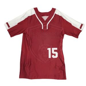 เสื้อซอฟต์บอลระบายอากาศได้ดีเสื้อซอฟต์บอลออกแบบโลโก้ได้ตามต้องการ - Product Image 1