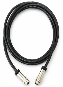 Câble coaxial avec connecteur F mâle et plaqué or pour la transmission du signal d'antenne TV - Product Image 2