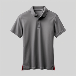 Polo de Manga Corta para Hombre, Color Sólido, Algodón, Transpirable, Casual, Corte Regular, Logotipo Bordado Personalizado, Camiseta de Golf - Product Image 3