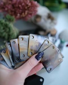 Tarjetas de Cuerno de Buey 100% de la Mejor Calidad, Ecológicas, Cuadradas, Pulimentadas, Decoraciones de Lujo, Marca MUAWIYAH HANDICRAFT, Precio al por Mayor - Product Image 1