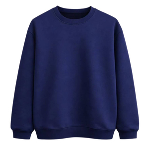 Sudadera Holgada de Cuello Redondo para Mujer, Diseño de Logotipo Personalizado en la Parte Delantera, Estampado de Leopardo, Mangas Caídas, Mezcla de Algodón Transpirable - Product Image 2