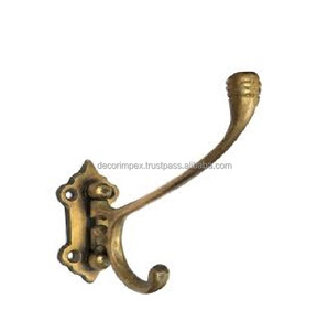 Meilleur prix en Inde cintres en bois à un crochet en noyer de style moderne avec décoration artistique unique pour décoration murale - Product Image 6