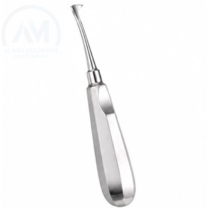 AL MIDA HEALTH CARE INSTRUMENTS Elevador de Raíces Cryer de Acero Inoxidable, Instrumento Dental Manual con Certificación CE para Extracción Dental - Product Image 4