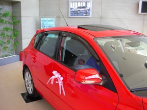 Viseras para Ventanas de Auto HIC, Protectores Contra la Lluvia, Material PMMA, 100% Compatibles con MAZDA 3 Wagon 5 Puertas, Axela Wagon 5 Puertas 2004~2008 - Product Image 2