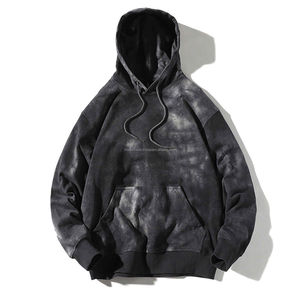 High Street Casual Pullover <b>Men</b> Graphic Tye Dye <b>Hoodies</b> 2023 Winter New Style Cotton <b>Men</b> <b>Thermal</b> <b>Hoodies</b> - Product Image 2