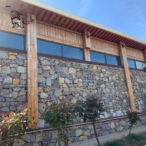 Decorazione del giardino BLVE <span class=keywords><strong>pietra</strong></span> naturale impiallacciatura rivestimento di piastrelle in ardesia soggiorno muro di marmo <span class=keywords><strong>pietra</strong></span> cultura - Product Image 5