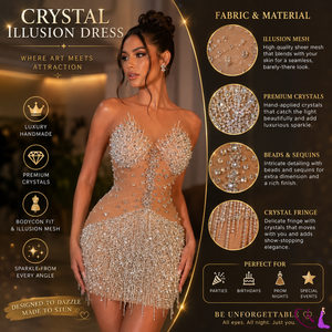 Robe courte à paillettes champagne pour femmes |   Robe de soirée sans manches de créateur |   Tenue de soirée ornée de perles, faite à la main - Product Image 6