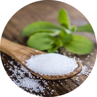 Vente directe usine : Stevioside Prix Compétitif, Stevia TSG90 (Glycosides de Stéviol Total 90% Min), Rebaudiana Stevia, N° CAS : 57817-89-7