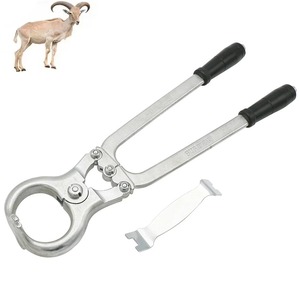Pince de castration sans sang en acier inoxydable pour moutons et bétail, outil facile à utiliser pour la castration des animaux masculins (1 pièce) - Product Image 1