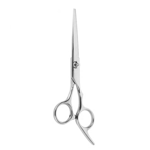 Ciseaux à effiler professionnels Ryzer Studio en acier inoxydable, pointe affûtée, pour droitiers, usage en salon, manche long non pliable, pour cheveux - Product Image 1