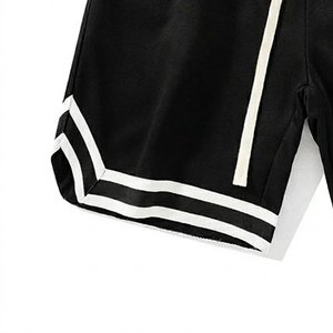 Nouveaux shorts de sport en mesh pour hommes, personnalisables avec logo, séchage rapide, respirants, pour la course, la gym, l'entraînement, légers, été - Product Image 5