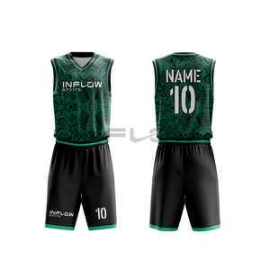 Uniformes de Baloncesto Reversibles de Alta Calidad para Hombre, Logotipo Personalizado, Sublimación, Malla Transpirable, Secado Rápido, Anti-UV 100% - Product Image 1