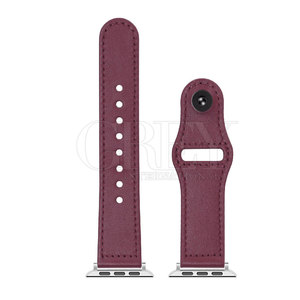 Bracelets de montre en cuir véritable, boucle à dégagement rapide, texture lisse, ajustement sûr, décontracté, quotidien, matériau flexible, confortable - Product Image 5