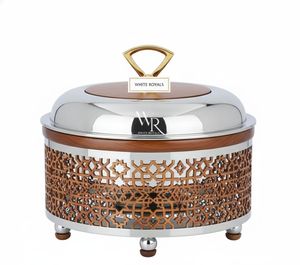 Casserole moderne en acier inoxydable avec revêtement émaillé, design durable et écologique, compatible gaz et induction, pour usage domestique et en restaurant - Product Image 5