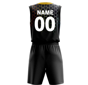 Uniformes de Baloncesto para Adultos, Nuevo Diseño Personalizado con Logotipo, Nombre del Equipo y Letras en la Parte Delantera, Camisetas 100% Poliéster, OEM ODM Personalizado - Product Image 2