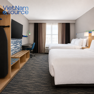 Meubles d'hôtellerie Garner Inn fabriqués au Vietnam, conçus pour les projets de rénovation hôtelière avec une construction en MDF de qualité commerciale - Product Image 1