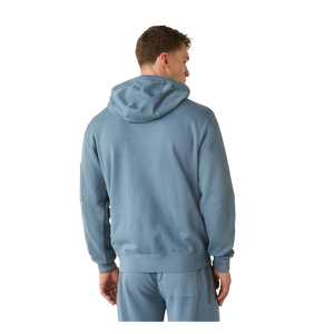 Sudadera con Capucha y Cremallera para Hombre, Color Sólido, Felpa de Algodón, Corte Regular Informal, Estilo Otoñal, Sudadera Tejida - Product Image 2