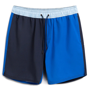 Shorts en toile jaune brun uni pour homme, séchage rapide, écologiques, taille élastique, style décontracté, longueur courte - Product Image 4