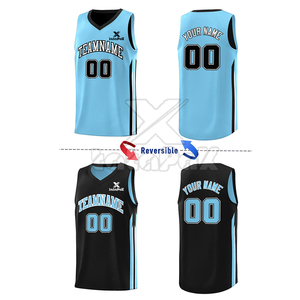 Uniforme de Baloncesto Reversible Personalizado para Equipos, Transpirable, de Poliéster, para Escuelas, Clubes y Ligas, Disponible en Todas las Tallas - Product Image 3