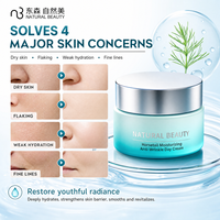 Produits de soin de la peau professionnels Natural Beauty, qualité salon, traitement du visage, crème de jour anti-rides, hydratante et nourrissante, 50g