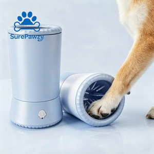 Taza Eléctrica Portátil de ABS para Lavar Patas de Mascotas - Dispositivo Automático de Limpieza de Patas de Perro con Función de Masaje para Uso en Exteriores y en Casa, para Gatos y Perros - Product Image 1