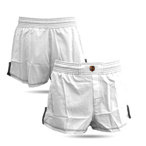 Shorts de combat MMA professionnels BRAVE BROWNS en polyester/coton, matériau durable, coupe confortable, tissu à séchage rapide, compétition - Product Image 1
