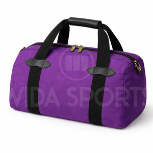 Latest Wholesale Sports Gym Duffel Bag Travel Bag Waterproof <b>Canvas</b> Zipper Large Capacity Luggage Bag Shoulder Strap OEM - Product Image 2