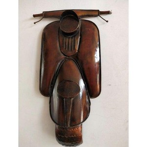 Scooter Metálico Decorativo de Pared, Estilo Vintage, Hecho a Mano, Modelo de Scooter, Decoración Clásica para el Hogar, Arte Decorativo para Sala de Estar - Product Image 5